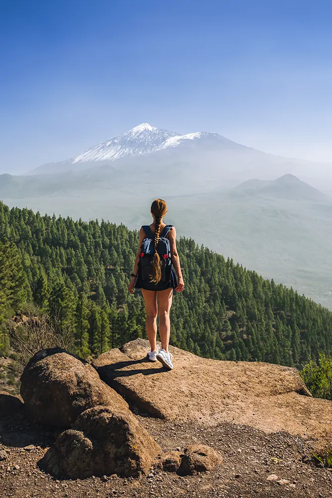 Caminata hacía el Teide en Tenerife