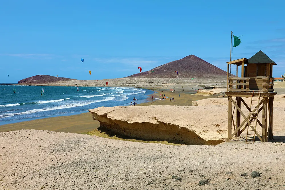 KiteSurf y Windsurf en el Médano al sur de Tenerife